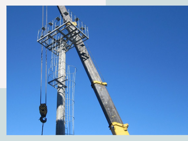 Монтаж осветительных мачт в Нальчик от 622 руб.