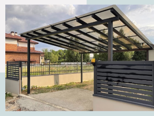 Металлические навесы в Нальчик от 622 руб. за м²