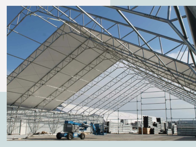 Каркасно-тентовые сооружения от СтальСтрой-Нль по цене 622 руб.