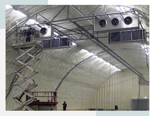 Оснащение ангаров в Нальчике