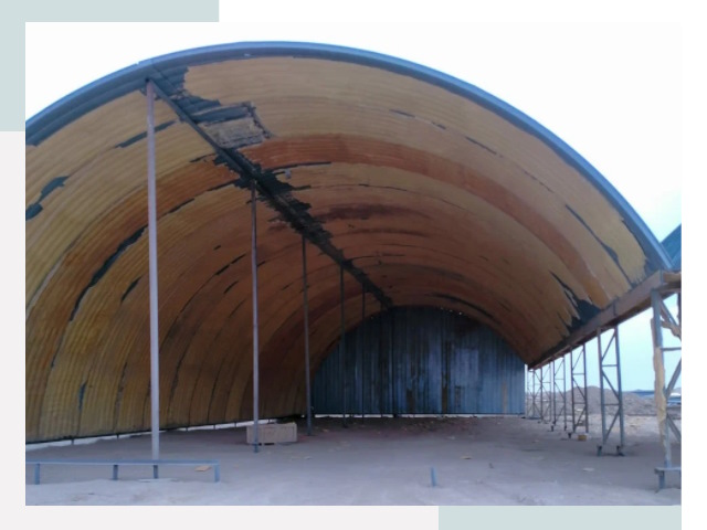 Реконструкция ангаров в Нальчике