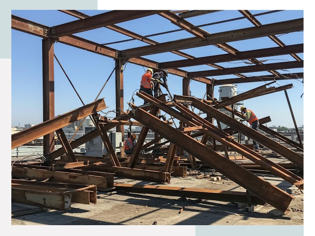 Демонтаж металлоконструкций в Нальчике от 622 руб.