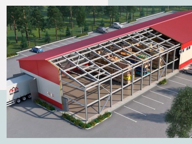 Проектирование ангаров в Нальчике от 622 руб.